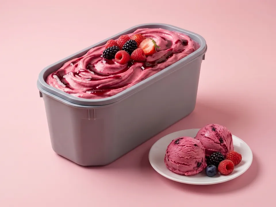Berries gelato