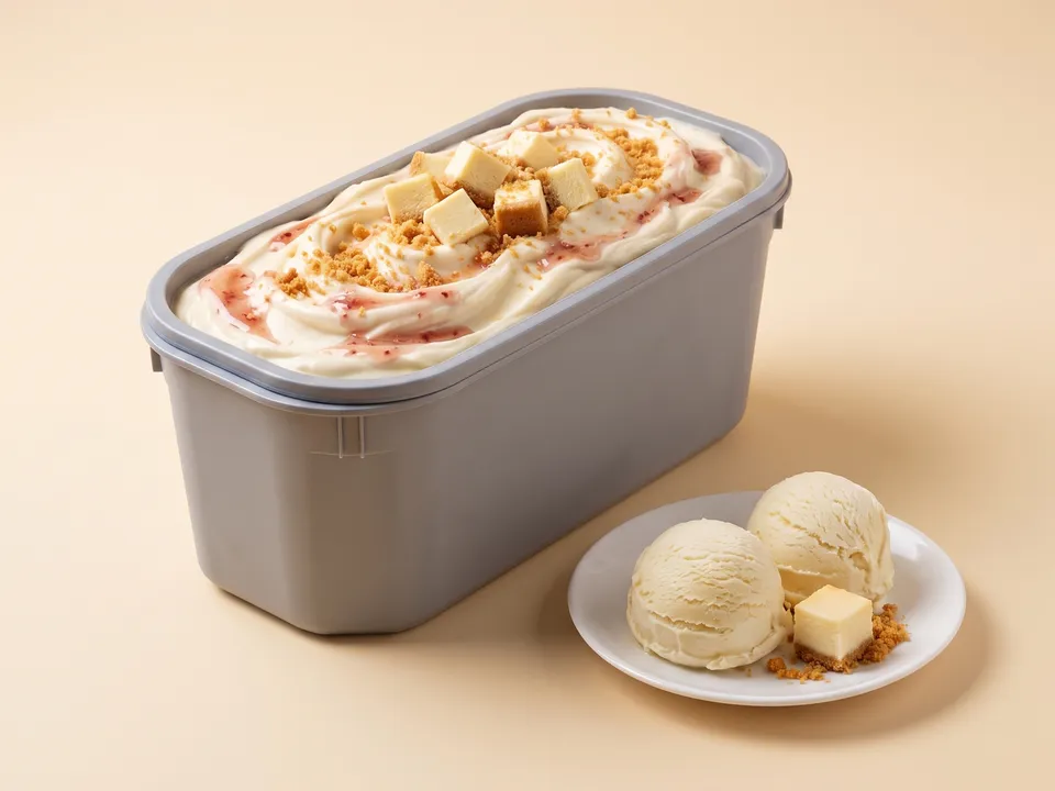 Cheesecake gelato