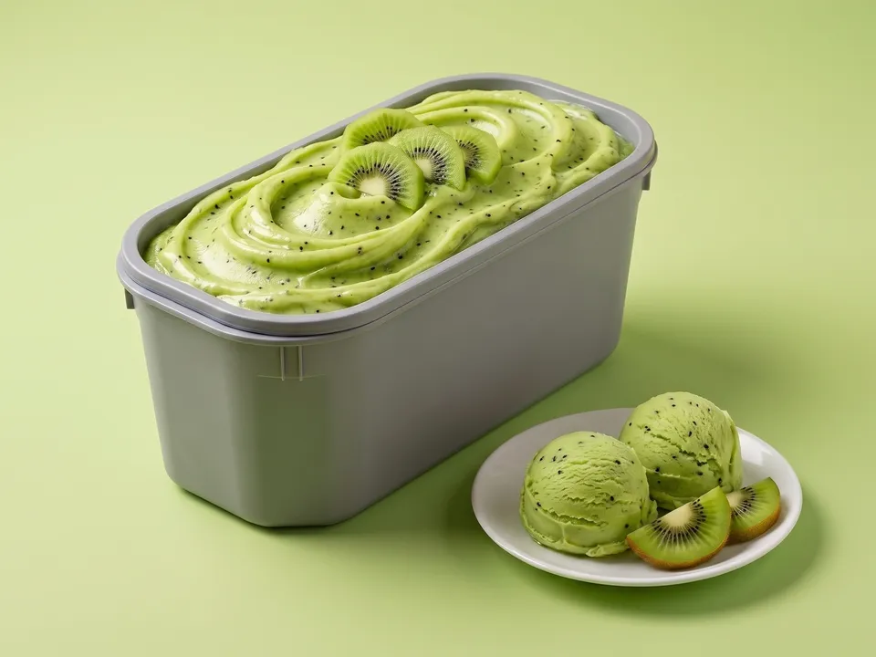 Kiwi gelato