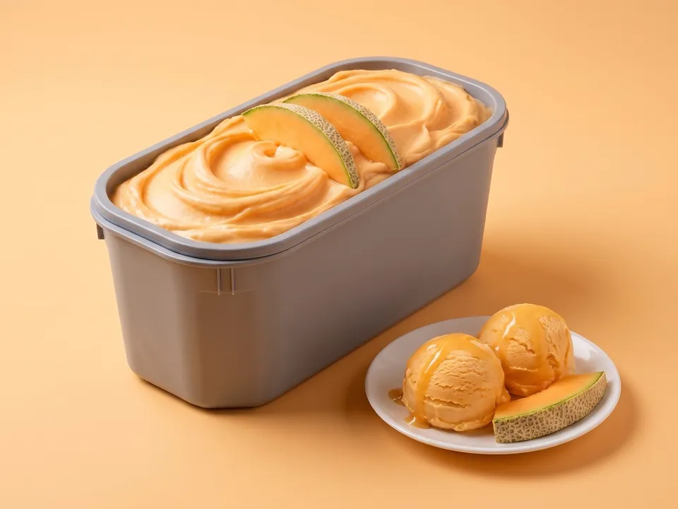 Musk Melon gelato