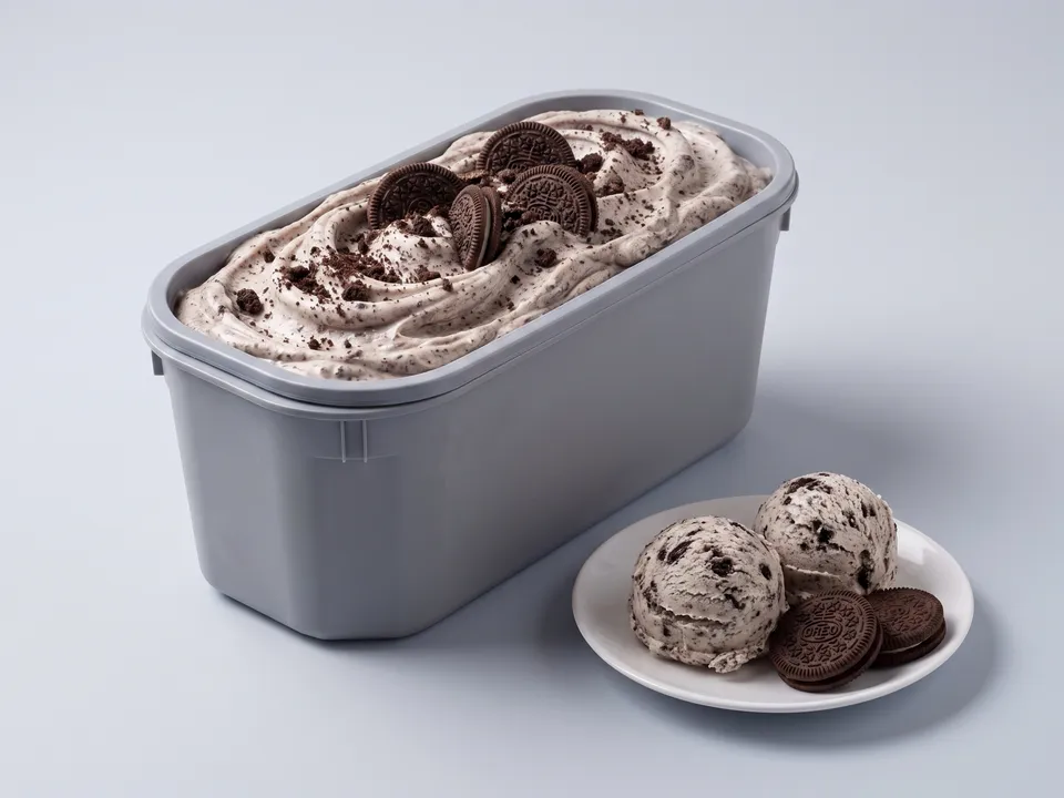 Oreo gelato