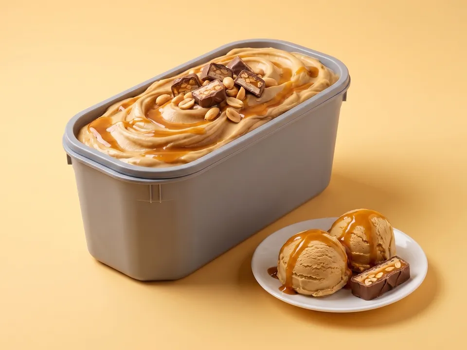Snickers gelato