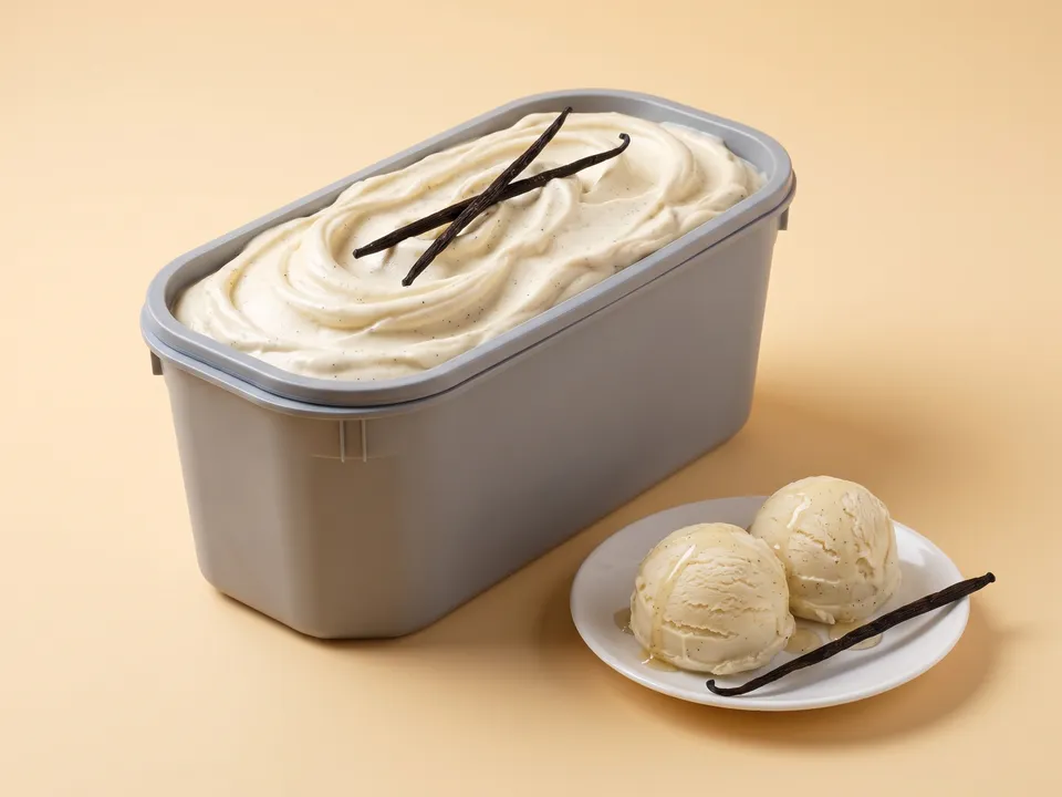 Vanilla gelato